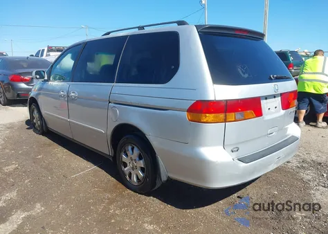 2004 Honda Odyssey Ex-L from USA, damaged, VIN 5FNRL18964B020039